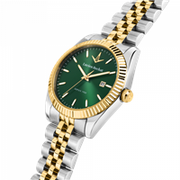 Watch Lucien Rochat Woman in Steel yellow gold plated R0453124512 - R0453124512